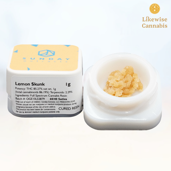Photograph of Product: LEMON SKUNK 1G CURED RESIN