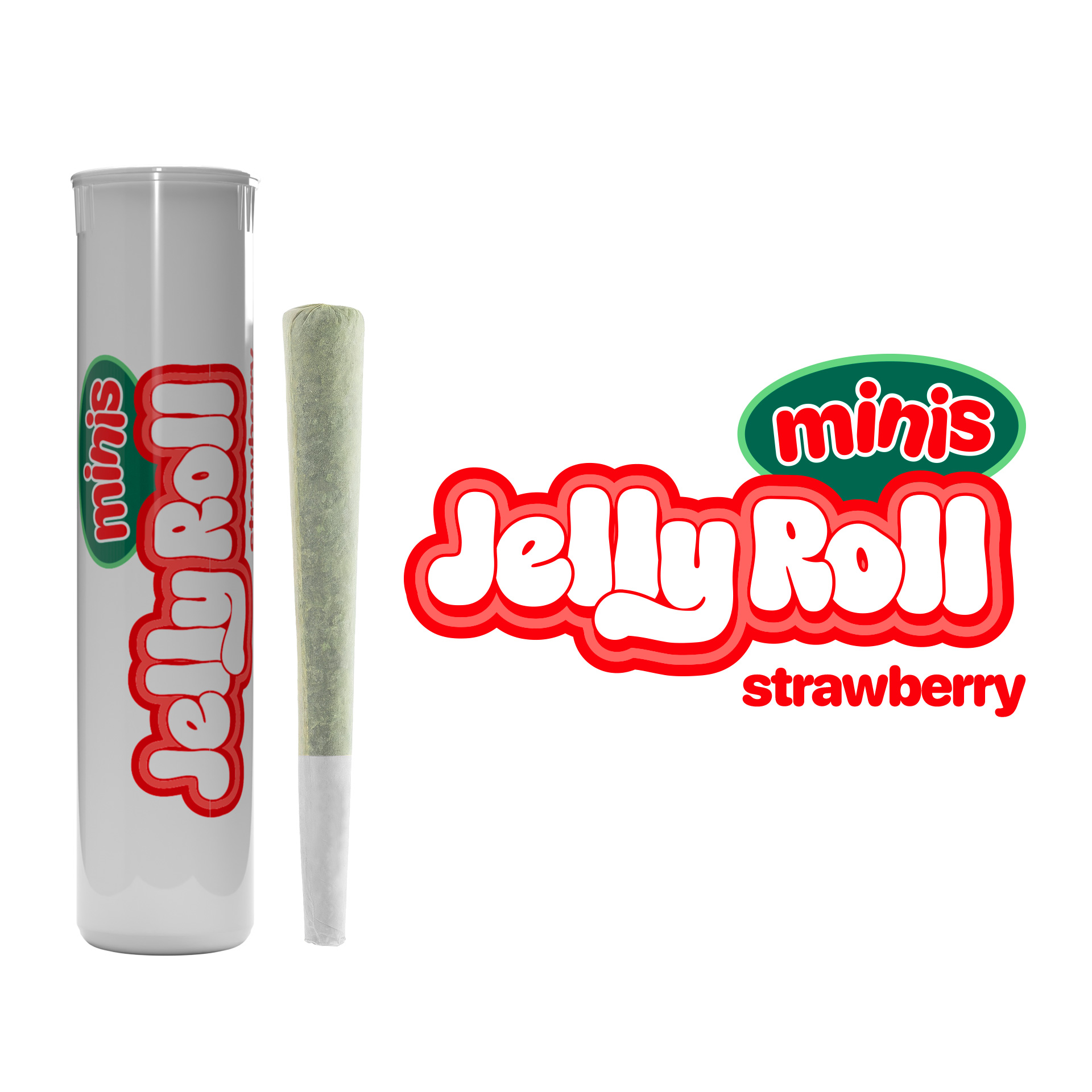 Photograph of Product: Strawberry Infused Preroll (.7g)