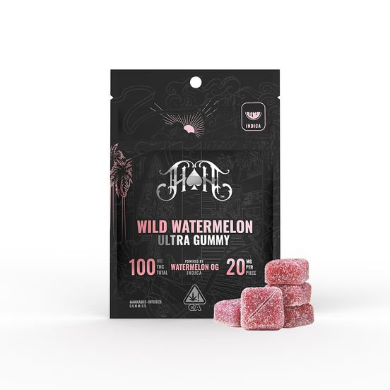 Photograph of product: [Heavy Hitters] TH-oui Gummies - 100mg - Wild Watermelon (I) - 