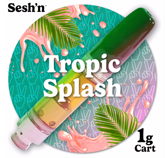 Photograph of product: Tropic Splash | Distillate Cartridge | 1g