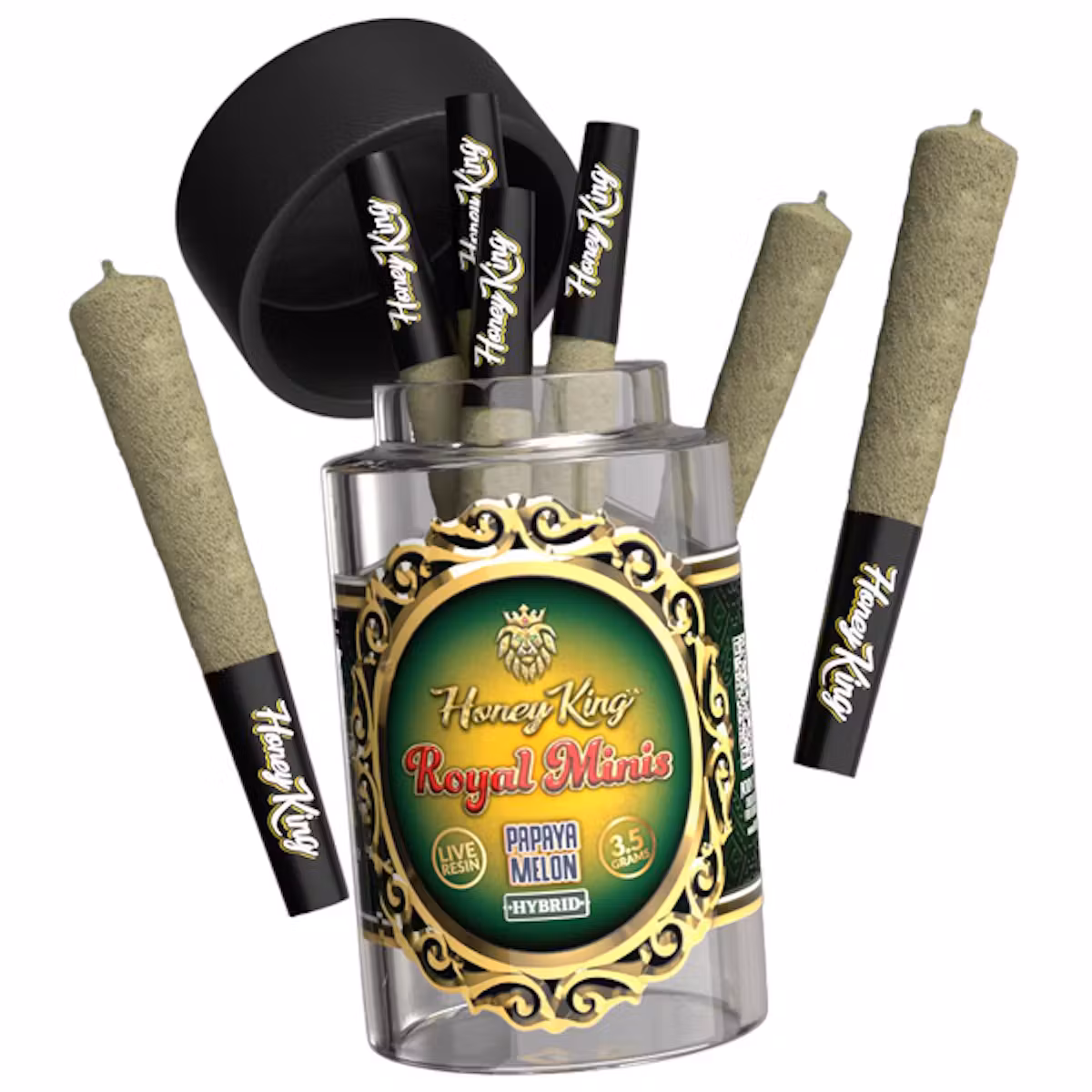 Photograph of product: Papaya Melon | 7Pk Infused Prerolls