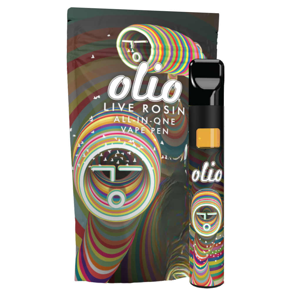 Photograph of product: Olio | StrawJelly | Vape AIO | Live Rosin