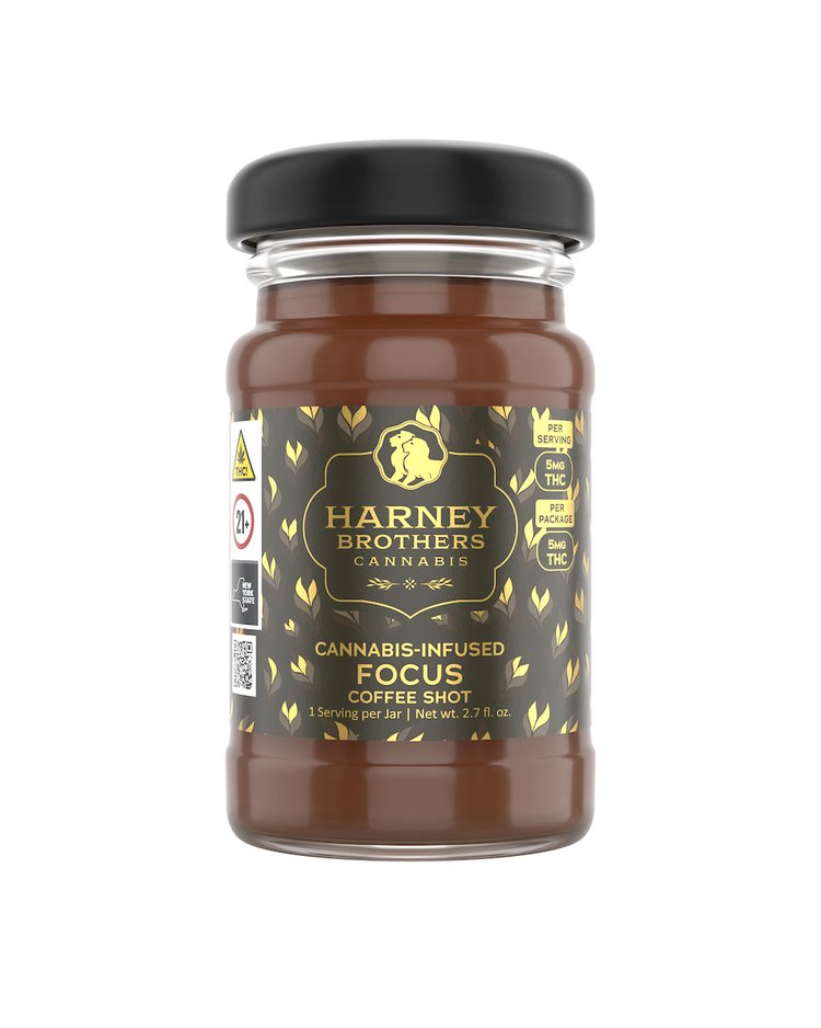 Photograph of Product: Harney Brothers Cannabis Focus Coffee Shot 2oz