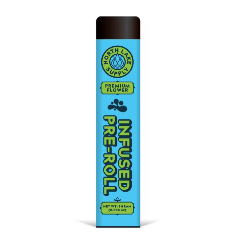 Photograph of product: Caramel Cream | Rosin Infused Prerolls | 1g/2pk