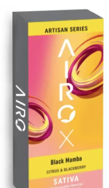 Photograph of product: Disposable Pen Black Mamba (Airo) | 1000mg