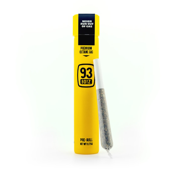 Photograph of product: Papaya Syrup | 0.75g | Single Pre-Roll | 93 Boyz