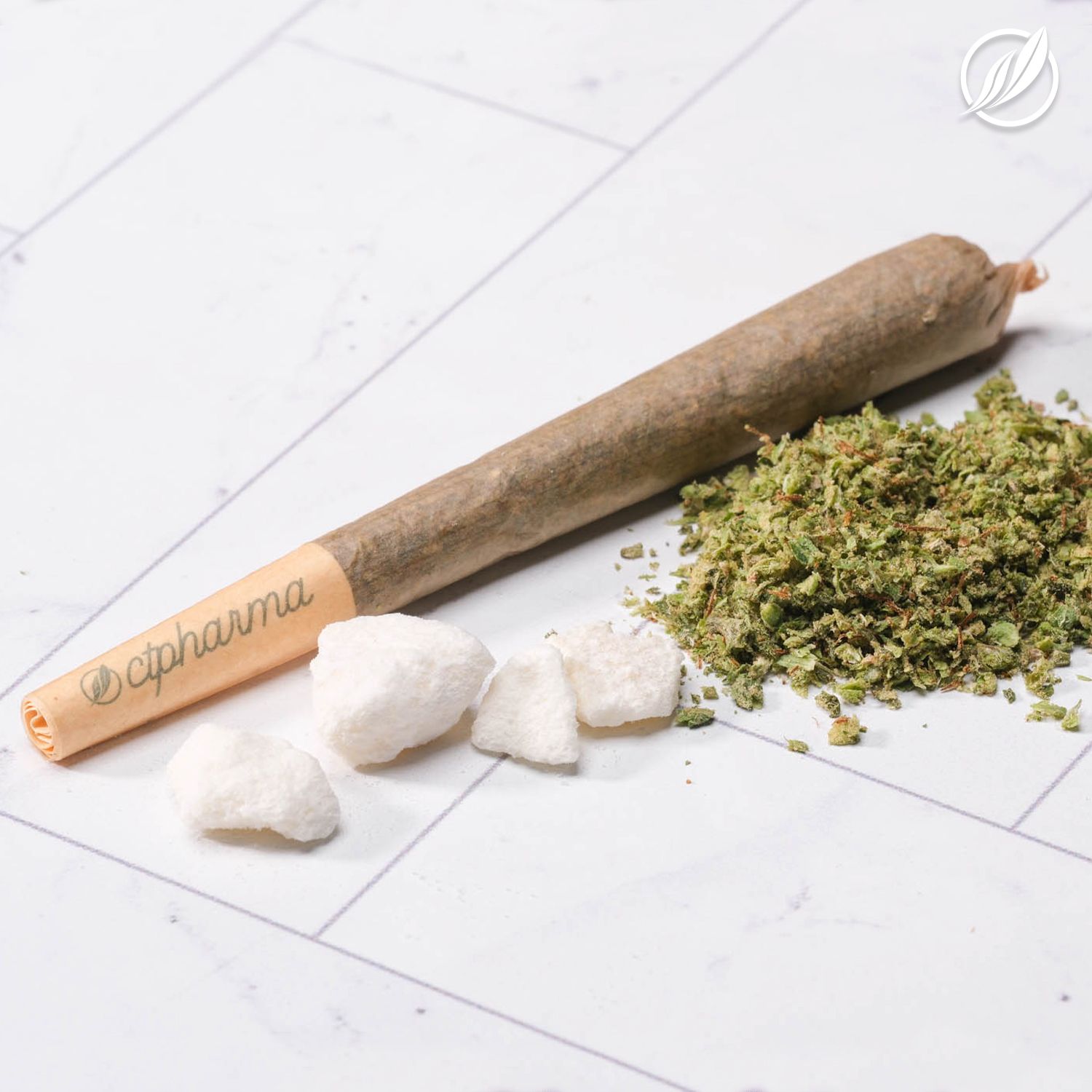 Photograph of product: CTPharma Mendo Cooler TH-ouiA Infused Pre Roll 34.16% (S) 1g - 25634
