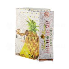 Photograph of product: High Hemp Pineapple Paradise Blunt Wraps