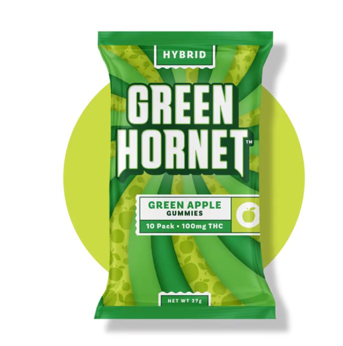 Photograph of Product: Green Apples Gummies | 100mg