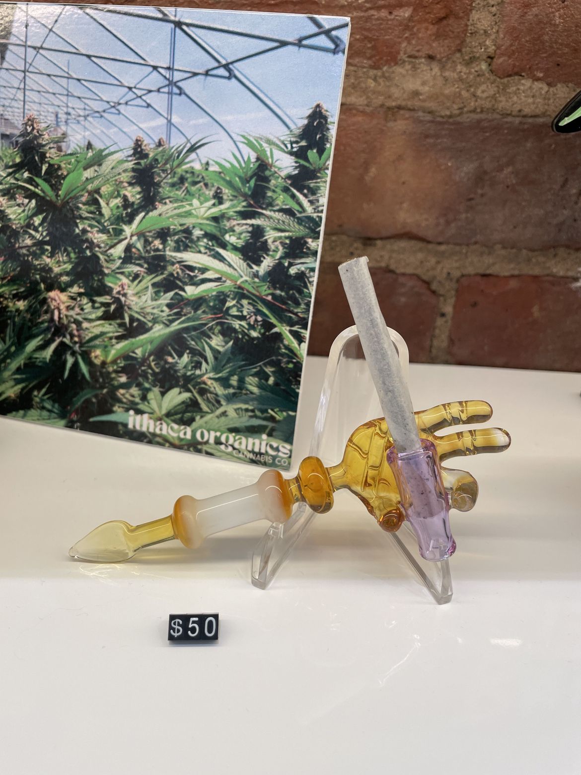 Photograph of product: Goober Doober Joint Accessory and Dab Tool | Basic | Yellow, White and Purple