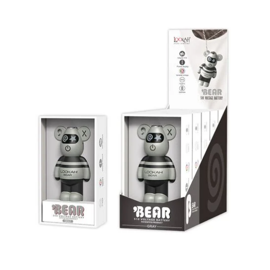 Photograph of product: Lookah | 510 Thread Bear Battery | Gray