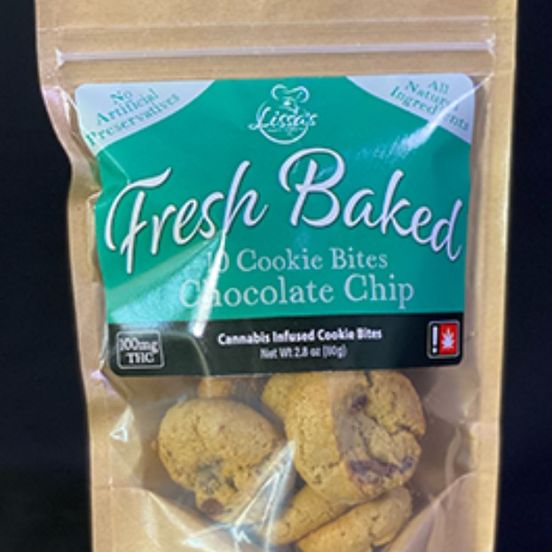 Photograph of product: Lissa Tasty Treats: Chocolate Chip Cookie Bites - 