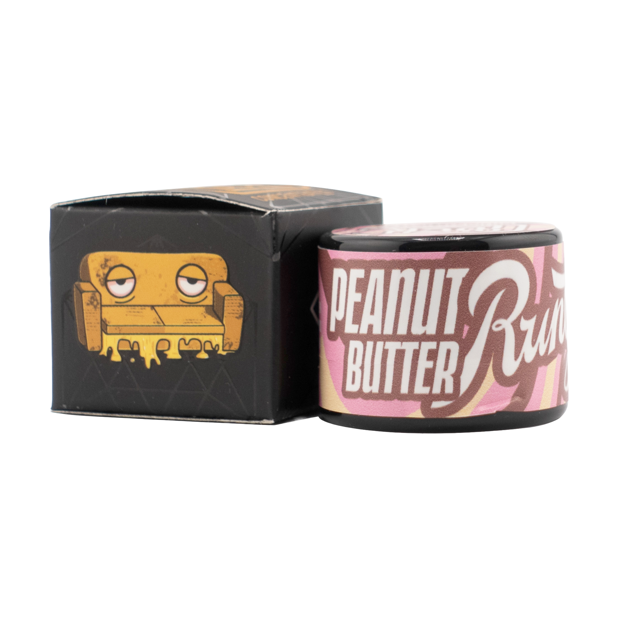 Photograph of product: Couchlock Peanut Butter Runtz Live au chocolat Rosin 1g