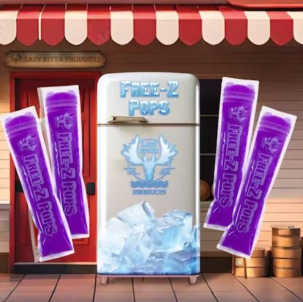 Photograph of product: Grape | Free-Z Pop | 4pk