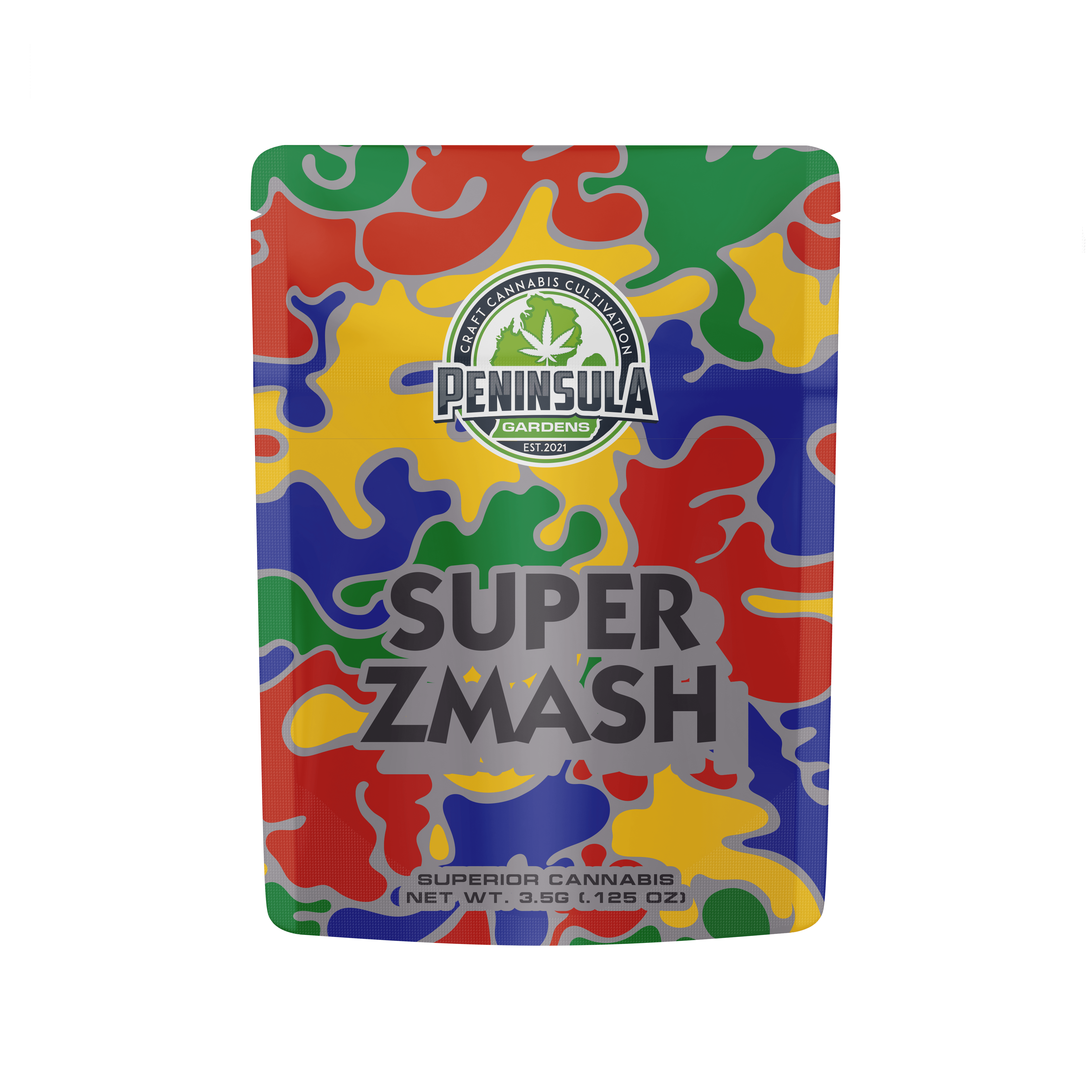 Photograph of product: Peninsula Gardens - Pre-Packed - Super Zmash - 3.5g