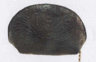 Photograph of product: Erbanna Emily "Antique Tooled"  Cute, Compact, Smell-Proof Stash Bag with Odor-Loc Technology