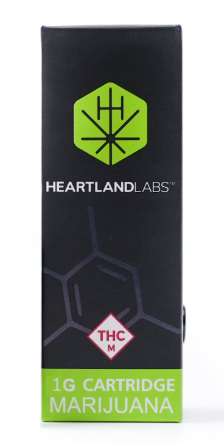Photograph of product: Florida Orange (H) - Heartland Labs - 1g Vape Cart