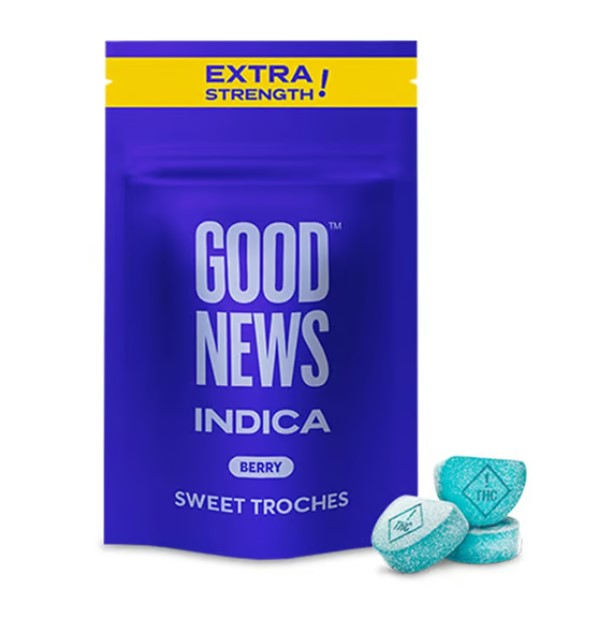 Photograph of product: Berry Extra Strength Troches | 50mg/10pk (500mg)