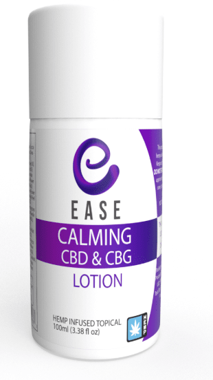 Photograph of product: Ease Lotion: Calming CBD and CBG - 