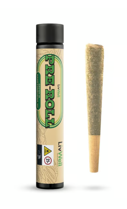 Photograph of product: LivWell | Cookie Kush (I) | 1g Pre roll