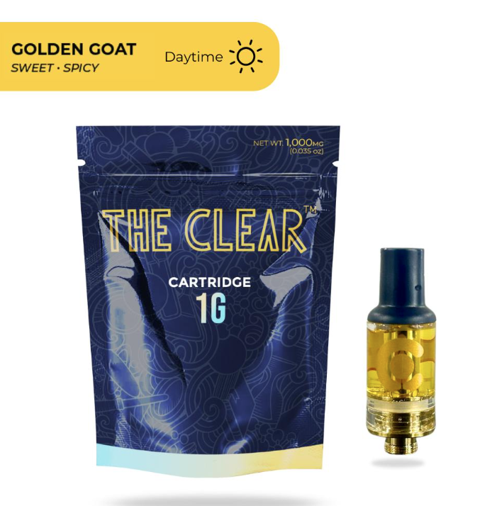 Photograph of product: Golden Goat - Cartridge - 1g