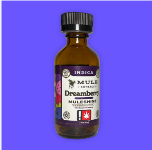 Photograph of product: Mule Extracts - MULESHINE: 2:1 (TH-oui:CBN) DREAMBERRY - Syrup - - 2oz - H