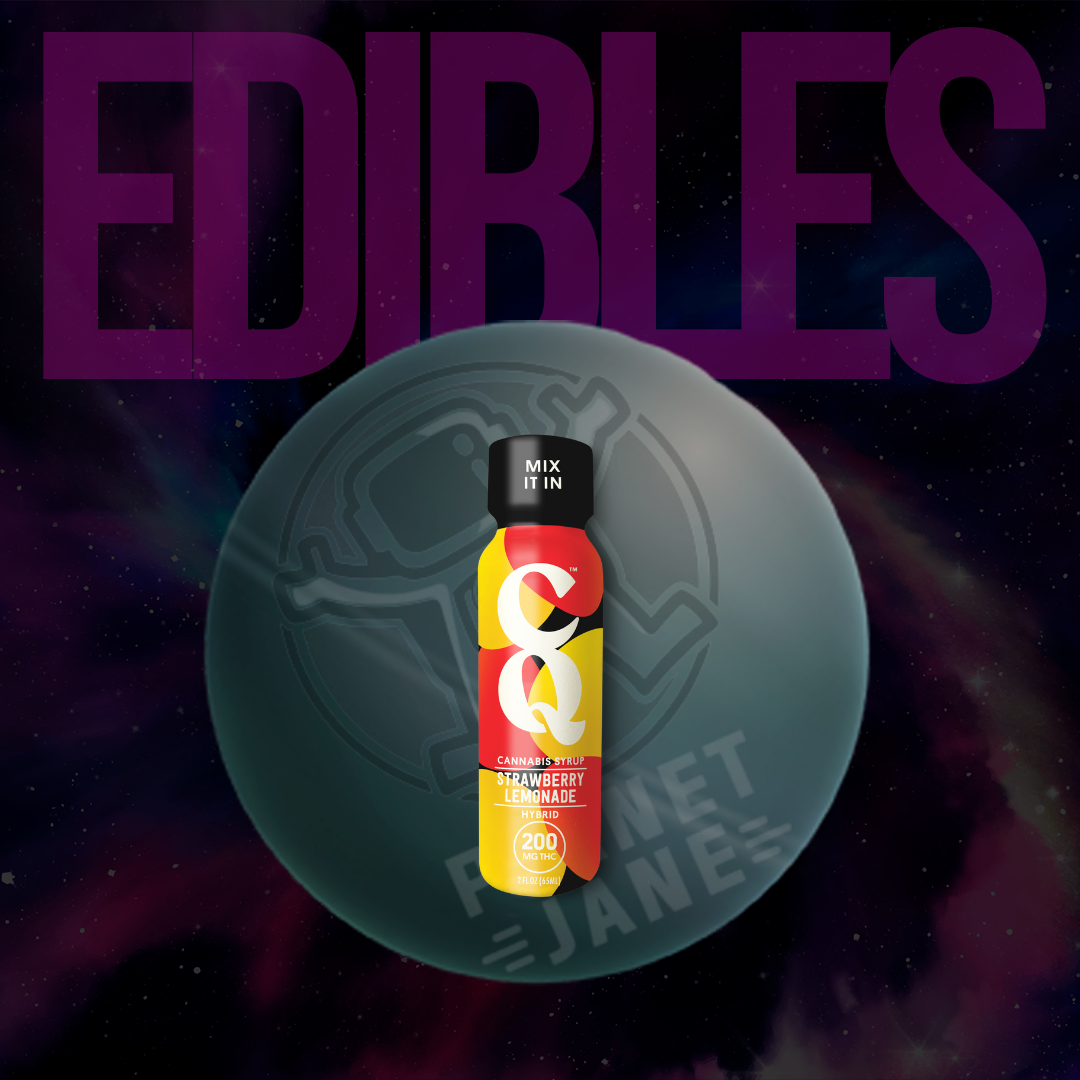 Photograph of product: CQ - 200mg Syrup - Strawberry Lemonade Hybrid