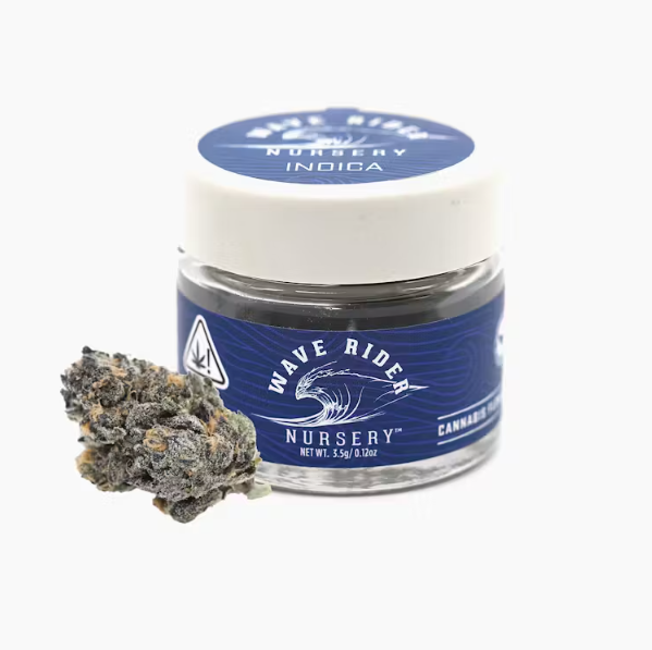 Photograph of product: Blueberry Pancakes (I) 3.5g 8th - Wave Rider Nursery
