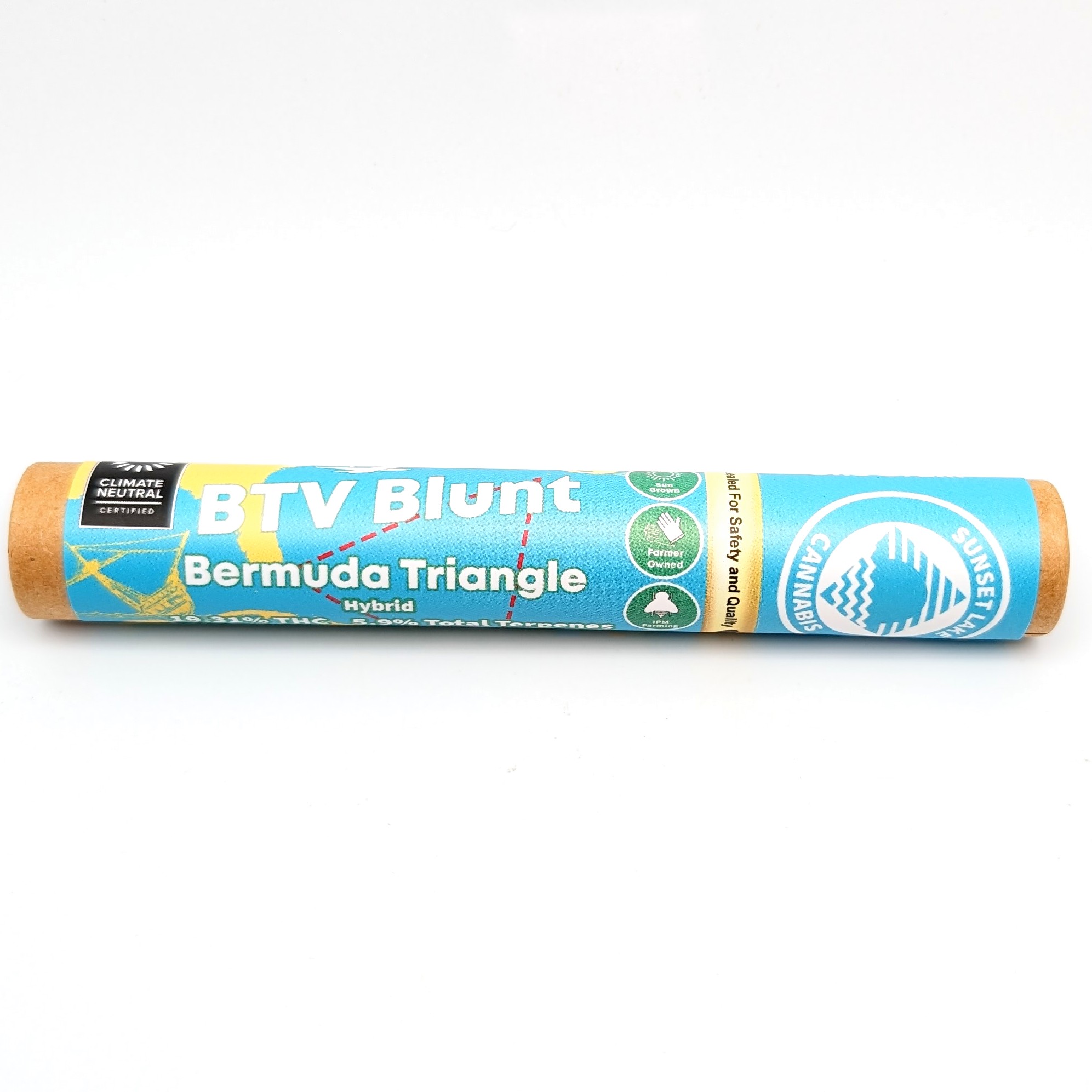 Photograph of product: Bermuda Triangle 1g Blunt