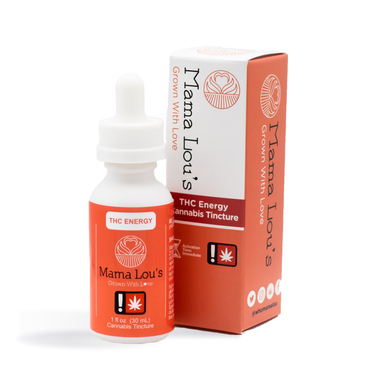 Photograph of product: Mama Lou's 1oz TH-oui ENERGY Tincture