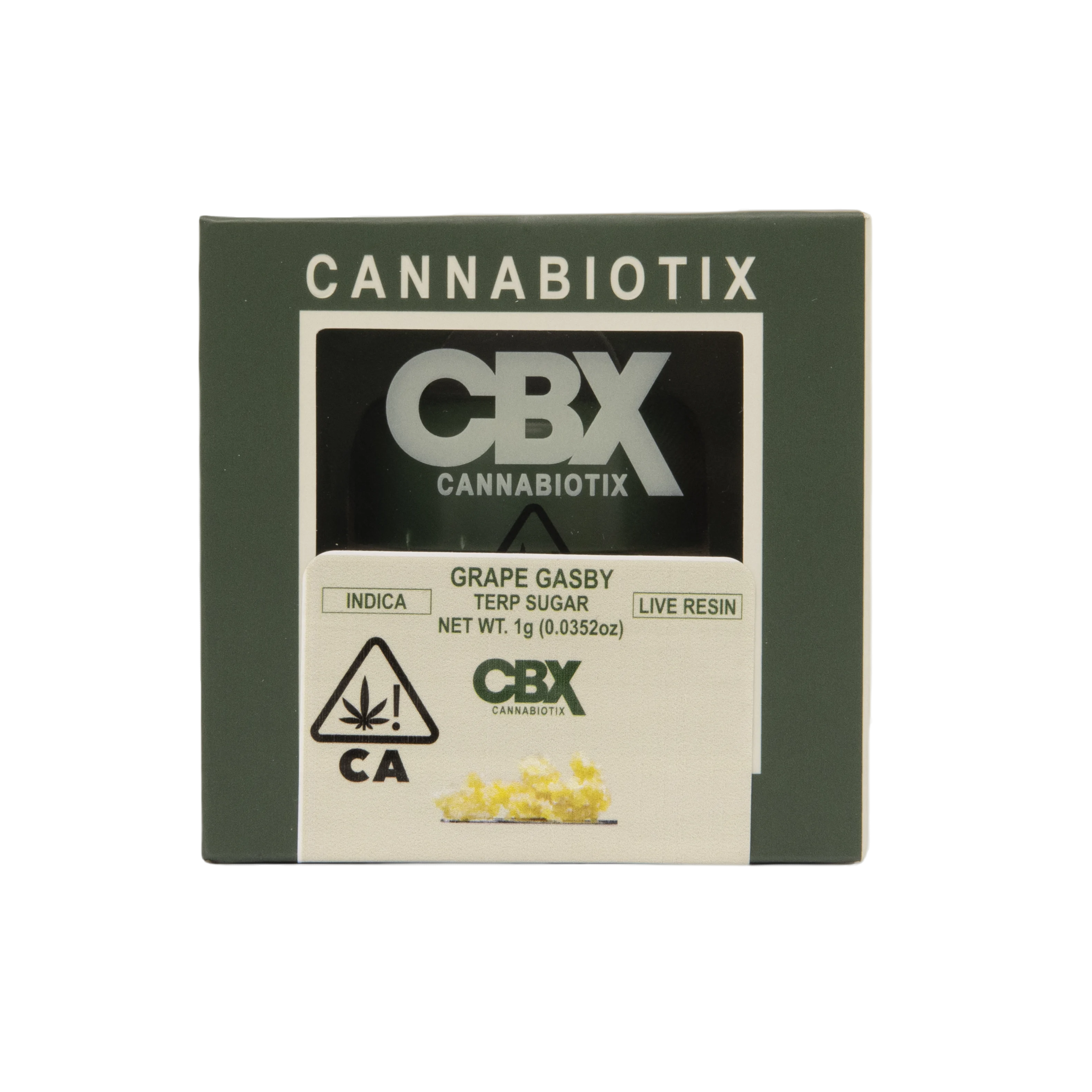 Photograph of product: CBX - Grape Gasby - Terp Sugar