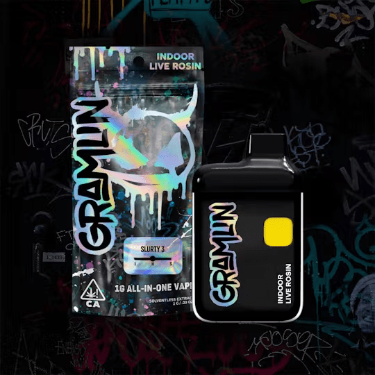 Photograph of product: Slurty 3 Live Rosin All In One Vape 1g - 
