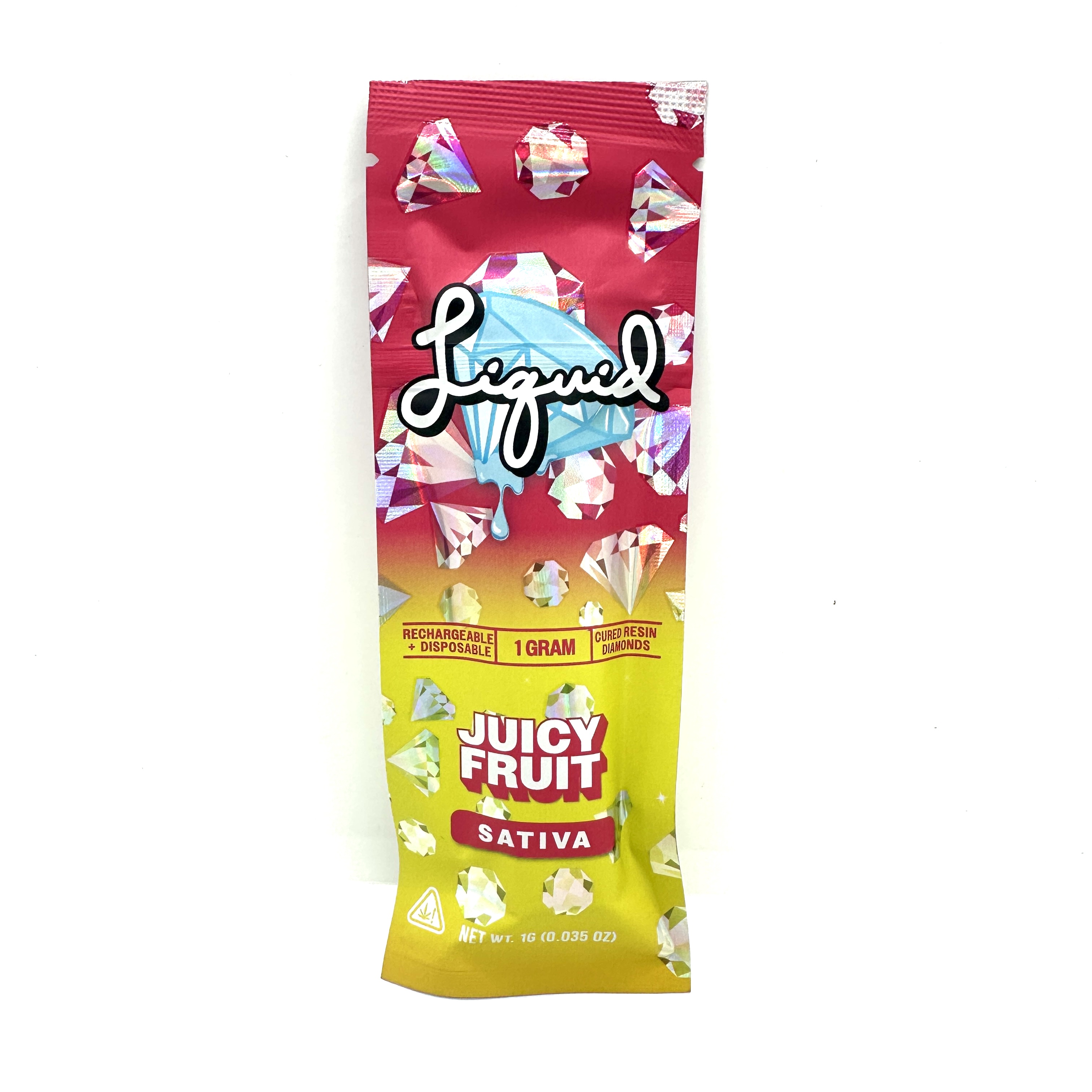 Photograph of product: Juicy Fruit Liquid Diamond Cart Oui'd | Liquid