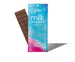 Photograph of product: Gron | Milk Chocolate Bar | 100mg