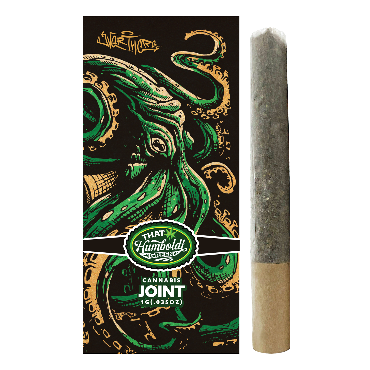 Photograph of Product: That Humboldt Green - 1.0g Rolled Joint - GovernMint Oasis