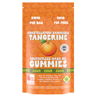 Photograph of product: Sour Tangerine au chocolat-Oil Gummies, 5-Pack