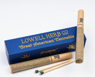 Photograph of product: Lowell - Preroll 2pk - Stargazer Blend (I) (1.16g)