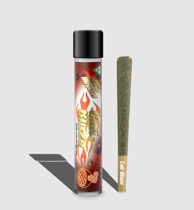 Photograph of product: Cali Blaze - Cherry Pie - Liquid Diamond Pre roll