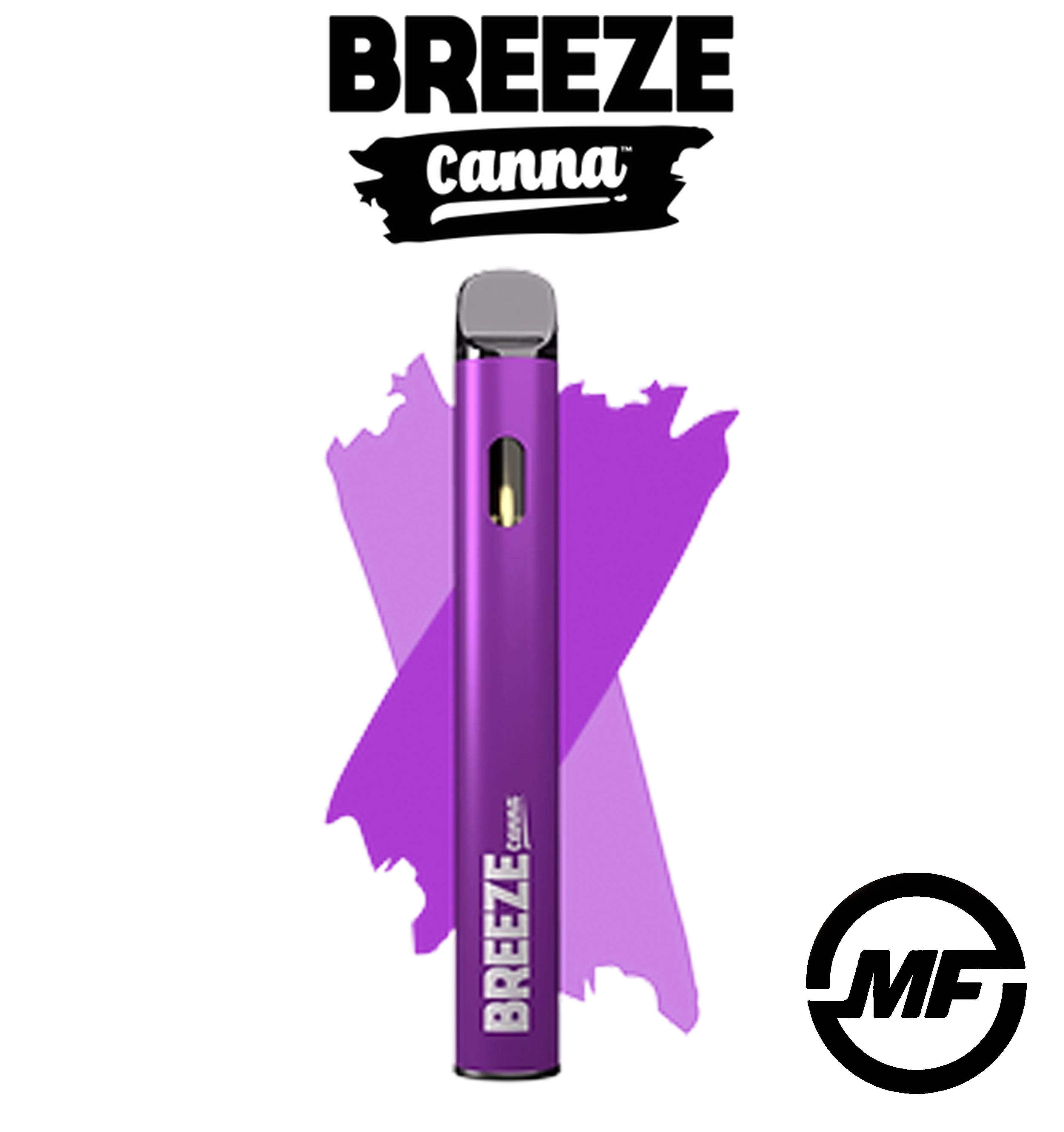 Photograph of product: Breeze Canna | Grape Gusher | 1g Disposable Pod