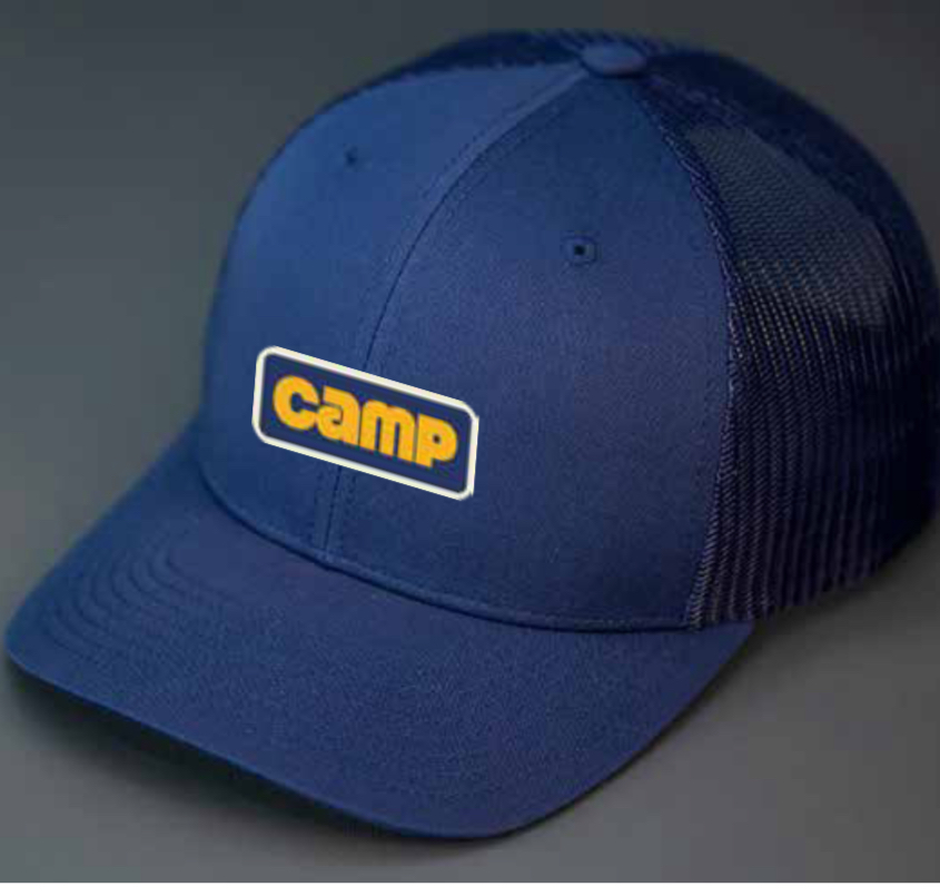 Photograph of product: CAMP Off the Grid Trucker Hat (Navy)