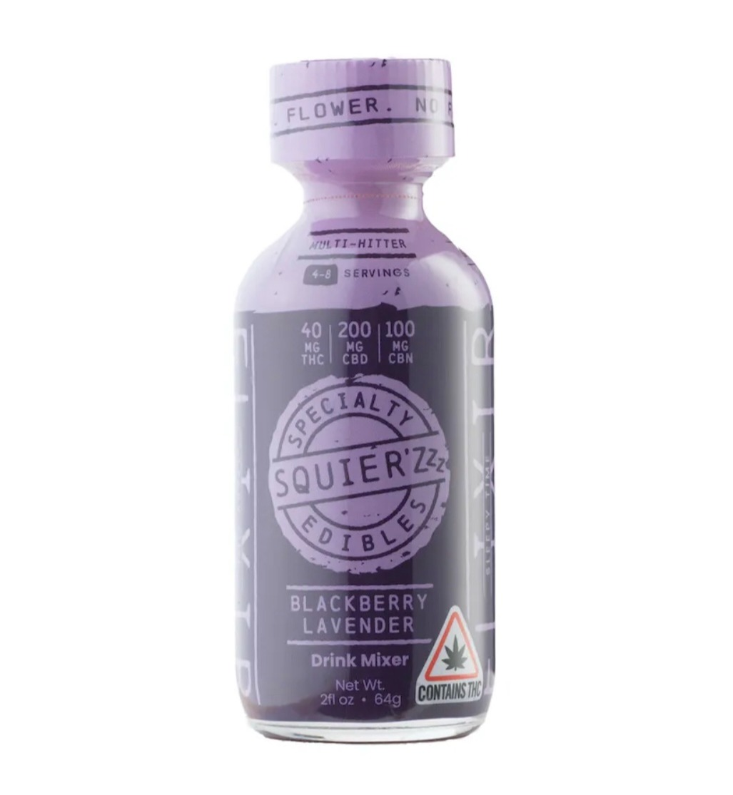 Photograph of product: SSE | Sleepy Time Blackberry Lavender Drink Mixer | 40mg TH-oui + 200mg CBD + 100mg CBN