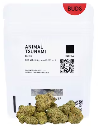 Photograph of product: 3.5g Animal Tsunami Buds - Lolo