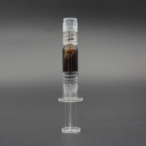 Photograph of product: High TH-oui RSO Syringe 0.9g