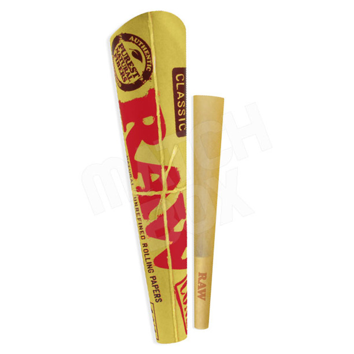 Photograph of product: Raw Classic 1 1/4" Cones (6pk)