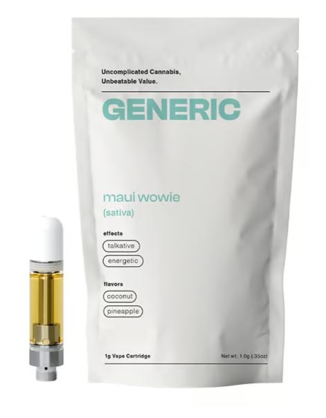 Photograph of product: GENERIC MAUI WAUI CARTRIDGE 1G
