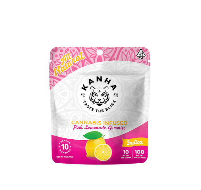 Photograph of product: Classic - Indica Pink Lemonade 100mg - 