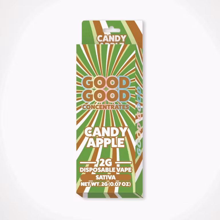 Photograph of product: Good Good Candy Apple Disposable Vape Rec