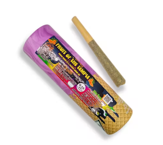 Photograph of product: Fruit of the Temple | Rosin Infused | Ice Kream au chocolat Co.