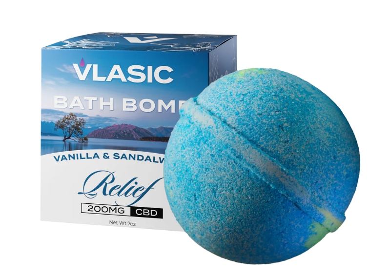 Photograph of product: Vlasic | CBD Relief | 1 Bath Bomb