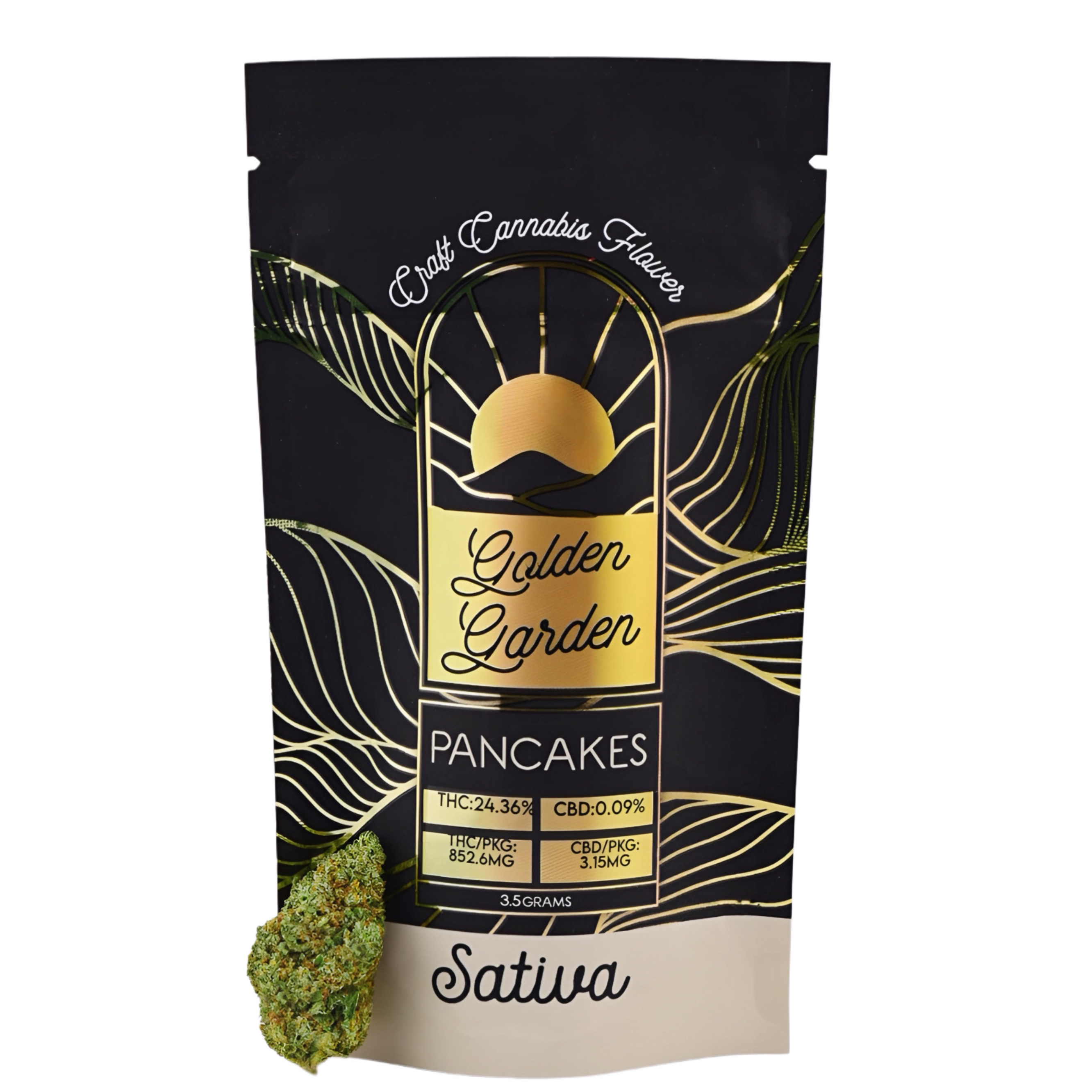 Photograph of product: Pancakes I Flower I - 3.5g